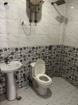 Bathroom in 2 BHK Builder Floor at Chattarpur – for Sale