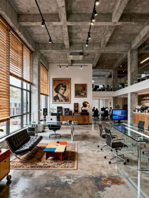 Living Room in  Office Space at Hauz Khas – for Rent