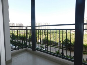 Balcony in 3 BHK Apartment at Eldeco Live By The Greens, Sector 150 – for Rent