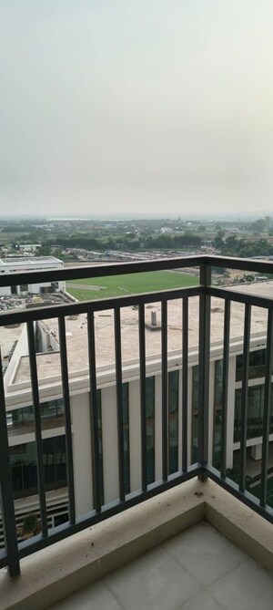 Balcony in 3 BHK Apartment at Eldeco Live By The Greens, Sector 150 – for Rent