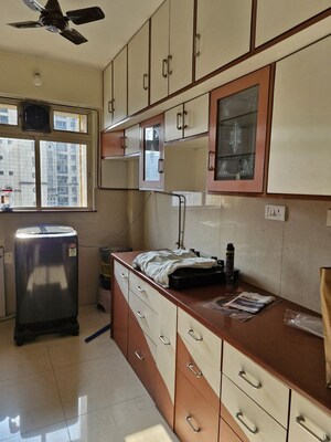 Kitchen in 2 BHK Apartment at Hiranandani Estate Winona, Ghodbunder Road – for Rent