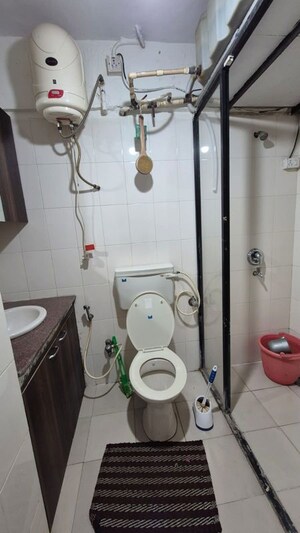 Bathroom in 2 BHK Apartment at Goregaon East – for Rent