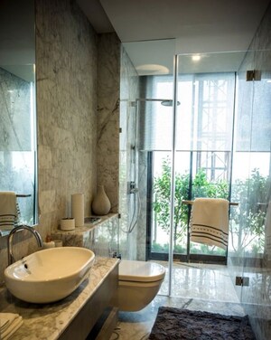 Bathroom in 4 BHK Apartment at Forum Atmosphere, Topsia – for Sale