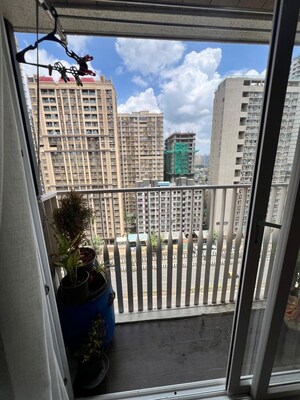 Balcony in 2 BHK Apartment at Kannamwar Nagar – for Rent