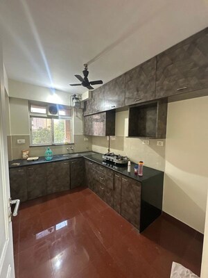 Kitchen in 3 BHK Apartment at Hiranandani Tiara, Ghodbunder Road – for Rent