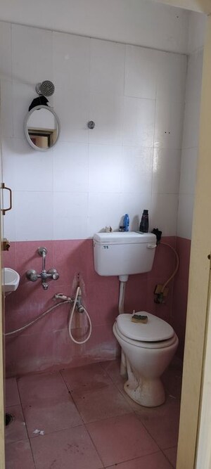 Bathroom in 1 RK Builder Floor at High Grounds – for Rent