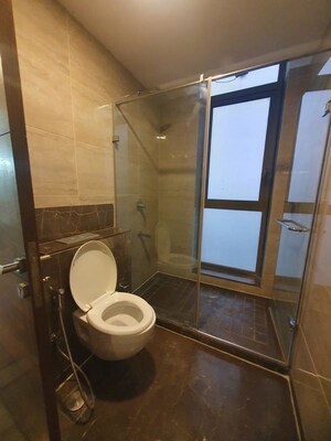 Bathroom in 4 BHK Builder Floor at M3M Golf Estate, Sector 65 – for Rent