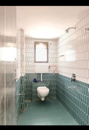 Bathroom in 2 BHK Apartment at Sarvoday Symphony, Dombivli East – for Rent