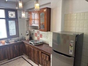 Kitchen in 3 BHK Builder Floor at Dlf Cyber City – for Rent