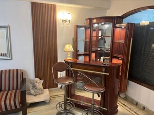Living Room in 3 BHK Builder Floor at Dlf Cyber City – for Rent