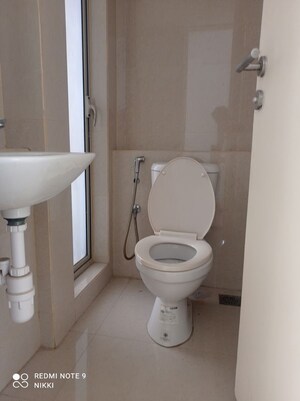 Bathroom in 1 BHK Apartment at Hiranandani Solitaire Studio Apartment, Ghodbunder Road – for Rent