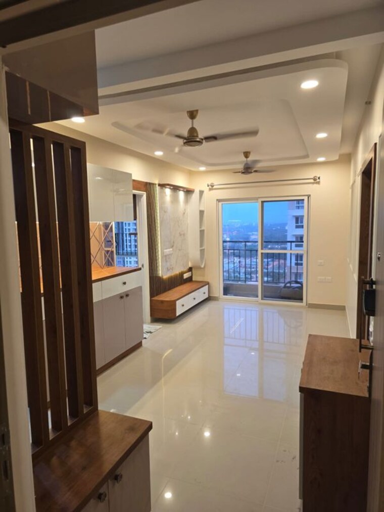 Living Room, shriram-blue 3 Bedroom 1500 Sq.Ft. Apartment In Kr Puram Bangalore 10468765