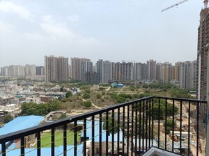 Balcony in 2 BHK Apartment at Panchsheel Greens, Sector 16 Greater Noida – for Rent