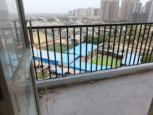 Balcony in 2 BHK Apartment at Panchsheel Greens, Sector 16 Greater Noida – for Rent