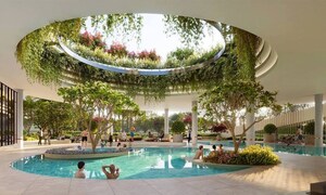 Swimming Pool in 3 BHK Apartment at Conscient Elaira Residences, Sector 80 – for Sale