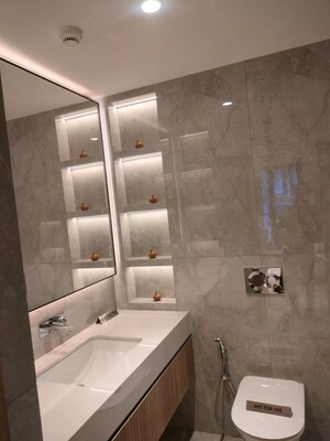 Attached Bathroom in 3 BHK Apartment at Conscient Elaira Residences, Sector 80 – for Sale
