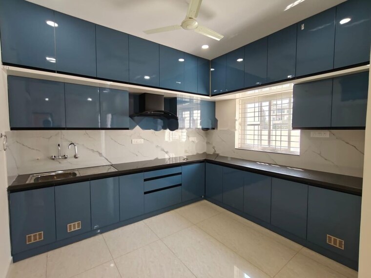 Kitchen, ansari-residency 3 Bedroom 1800 Sq.Ft. Apartment In Tolichowki Hyderabad 10468799