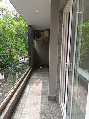 Balcony in 3 BHK Builder Floor at Sector 42 – for Rent