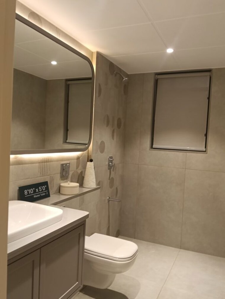 Bathroom, supreme-rivana 3 Bedroom 1163 Sq.Ft. Apartment In Punawale Pune 10459454