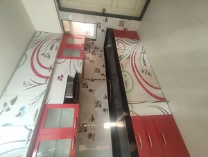 Kitchen in 1 BHK Apartment at Cosmos Empress Park, Ghodbunder Road – for Rent