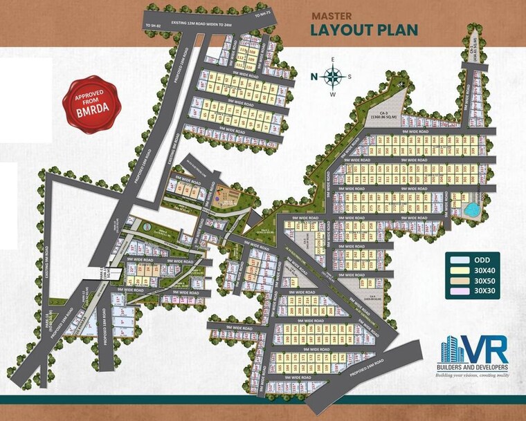 undefined, hoskote  1200 Sq.Ft. Plot In Hoskote Bangalore 10468830
