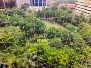 Balcony in 2 BHK Apartment at Serenity Heights, Malad West – for Rent