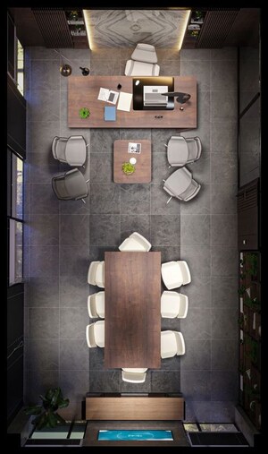 Bathroom in  Office Space at Greater Kailash ii – for Rent