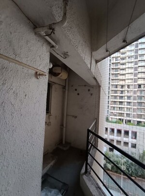 Balcony in 3 BHK Apartment at Neelkanth Palms Phase 2, Thane West – for Rent