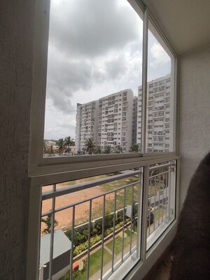 Balcony in 2 BHK Apartment at Godrej Avenues, Yelahanka – for Rent