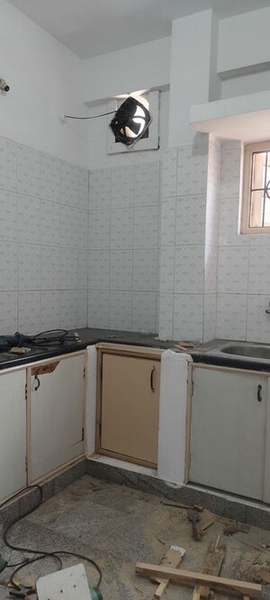 Kitchen in 2 BHK Builder Floor at Jeevan Bima Nagar – for Rent