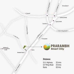  Plot – Map Location View at Bavla - for Sale