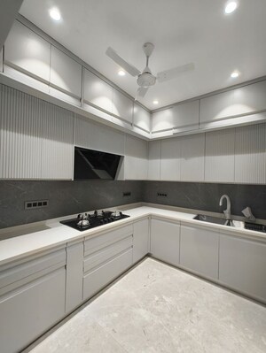 Kitchen in 3 BHK Builder Floor at Greater Kailash I – for Sale