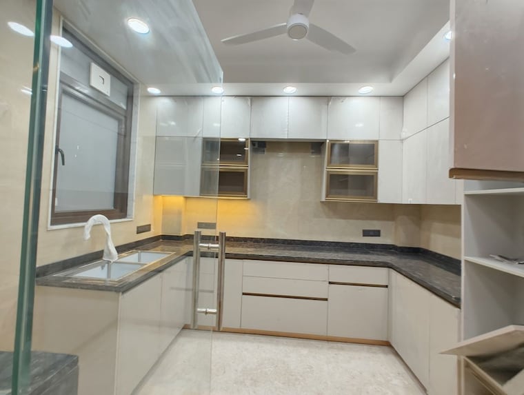Kitchen, greater kailash i 3 Bedroom 1800 Sq.Ft. Builder Floor In Greater Kailash I Delhi 10469030