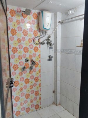 Bathroom in 1 BHK Apartment at Daya Sagar Complex , Goregaon East – for Rent
