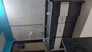 Kitchen in 1 BHK Apartment at Ajmera Opal, Kalyan West – for Rent