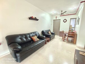 Living Room in 3 BHK Apartment at Prestige Siesta, Mulund West – for Rent