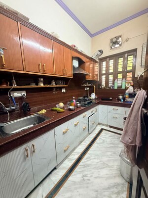 Kitchen in 3 BHK Builder Floor at Ansal Palam Triangle, Palam Vihar Extension – for Rent