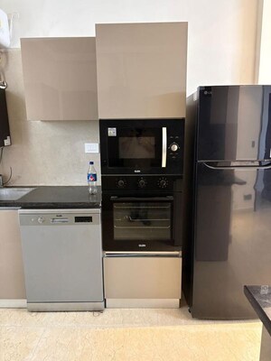 Kitchen in 3.5 BHK Apartment at Ramgarh Bhudda – for Rent