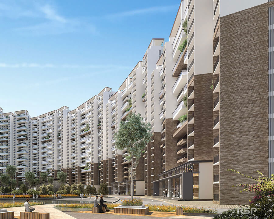 4 BHK + Study Room,Extra Room 2758 Sq.Ft. Apartment in Prestige Park Grove