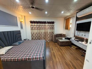 Kitchen in 1 RK Builder Floor at Ganga Apartment Gurgaon, Sector 13 – for Rent