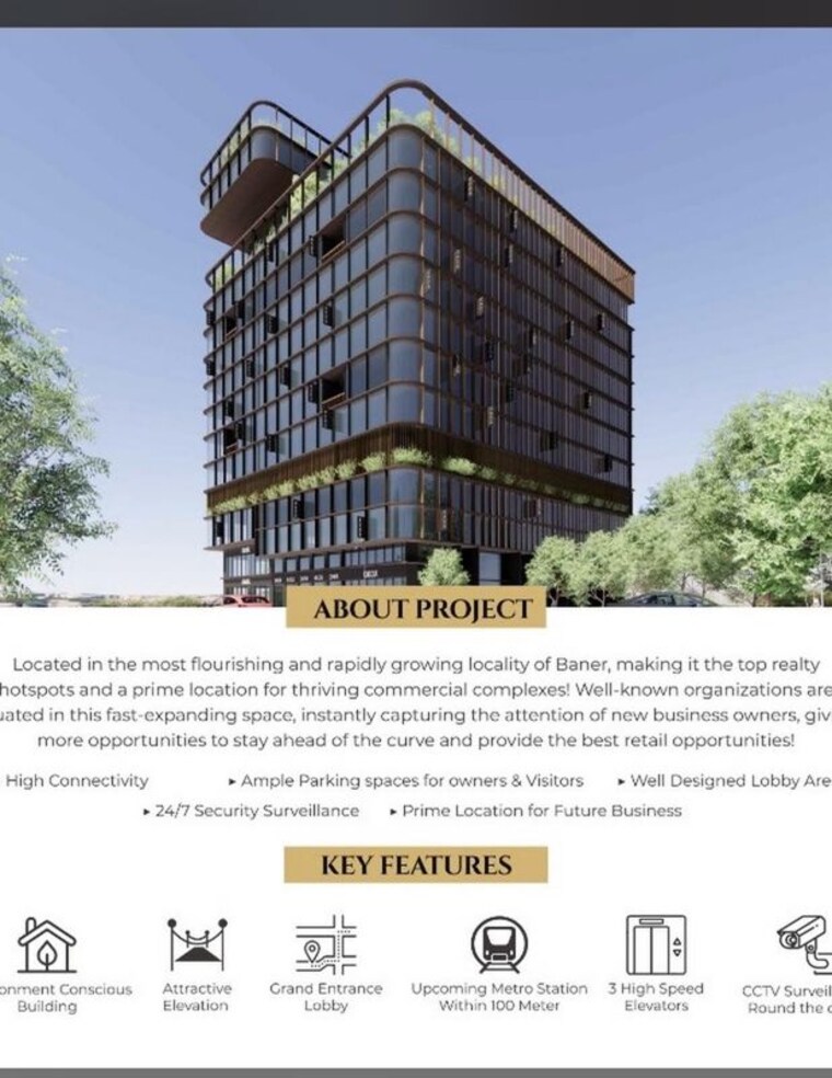 Exterior View, balewadi Commercial Office Space 667 Sq.Ft. In Balewadi Pune 10469167