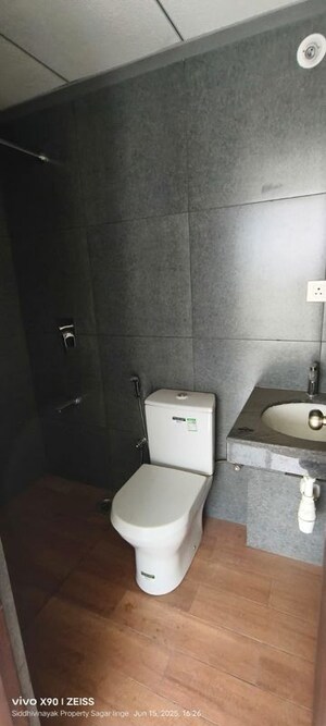 Bathroom in 3 BHK Apartment at Prestige Siesta, Mulund West – for Rent