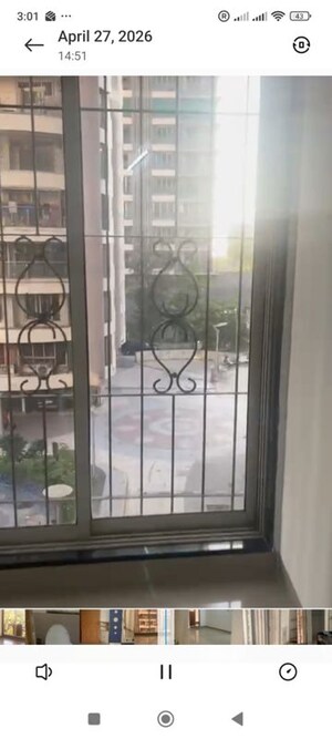 Balcony in 3 BHK Apartment at Anmol CHS Goregaon, Goregaon West – for Sale