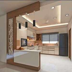 Kitchen in 3 BHK Villa at Kallekkad – for Sale