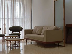 Living Room in 3 BHK Apartment at G Platinum, Bhayli – for Sale