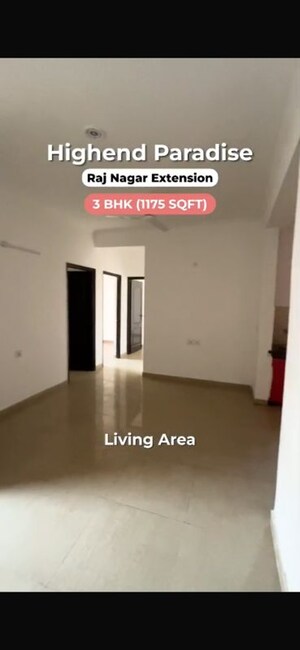Room in 3 BHK Apartment at High End Paradise II, Raj Nagar Extension – for Sale