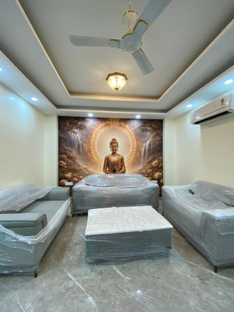 Living Room, palam-vihar-residents-association 2 Bedroom 1480 Sq.Ft. Builder Floor In Palam Vihar Gurgaon 10469235