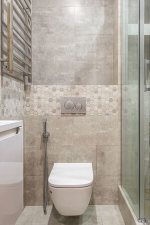 Bathroom in 3 BHK Villa at Pathiripala – for Sale