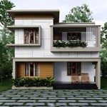 3 BHK + Pooja Room 1350 Sq.Ft. Villa in Ottapalam