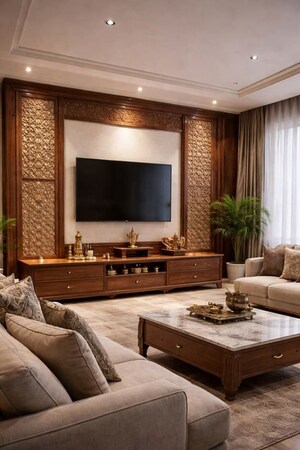 Living Room in 3 BHK Villa at Ottapalam – for Sale
